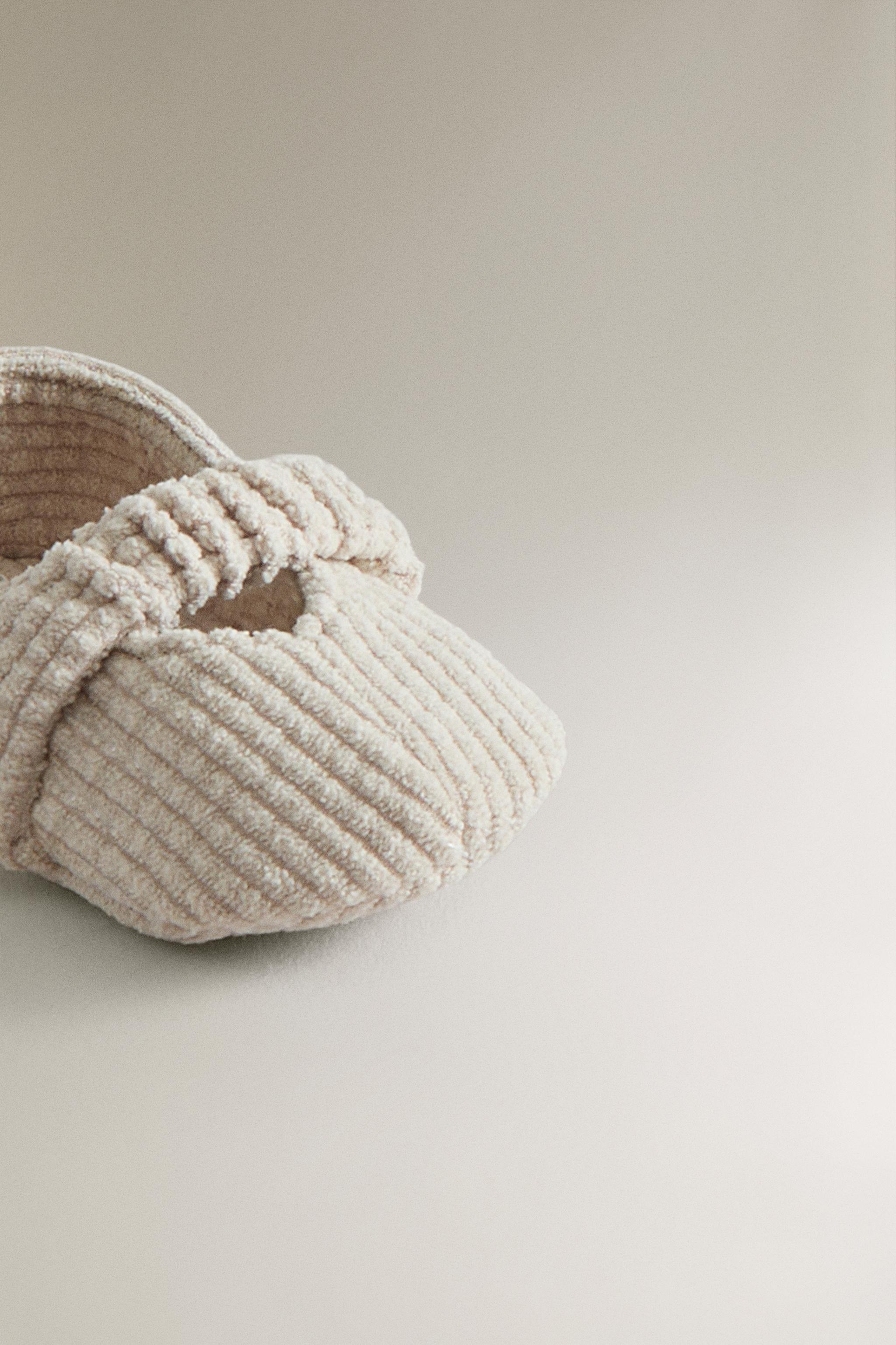 CHAUSSONS BALLERINES TEXTURÉS